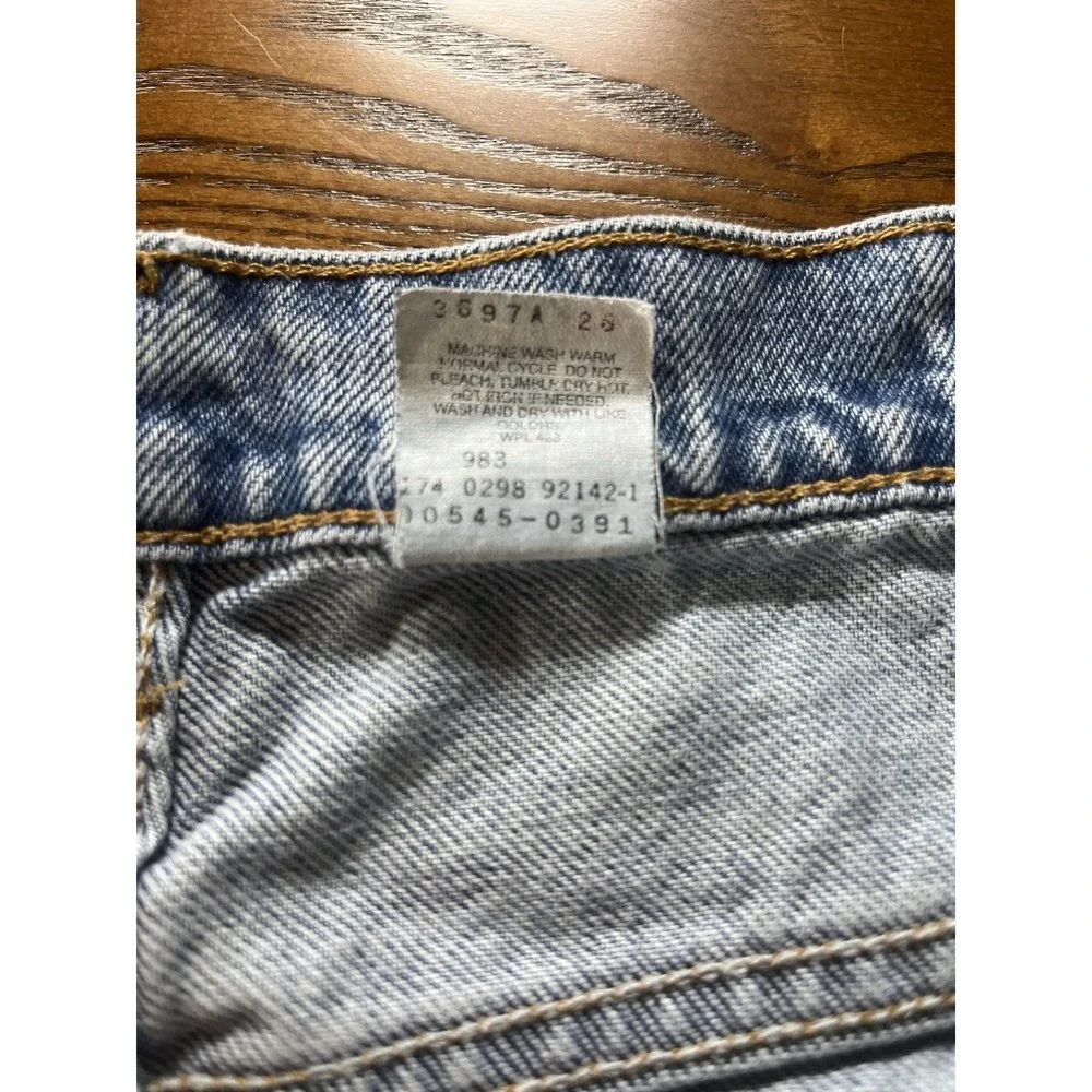 Vintage 90s Levis 545 Jeans Mens 42X30 Blue Denim Loose Fit Baggy Casual